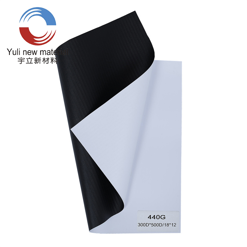 440gsm 300D×500D 18×12 Meirge Flex PVC Laminated Fuar